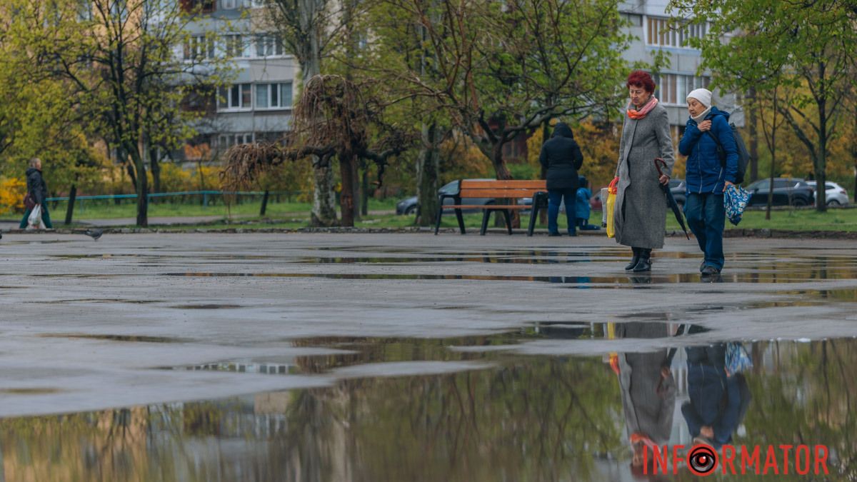 Прогноз погоди на 29 квітня: у Дніпрі буде хмарно й дощитиме