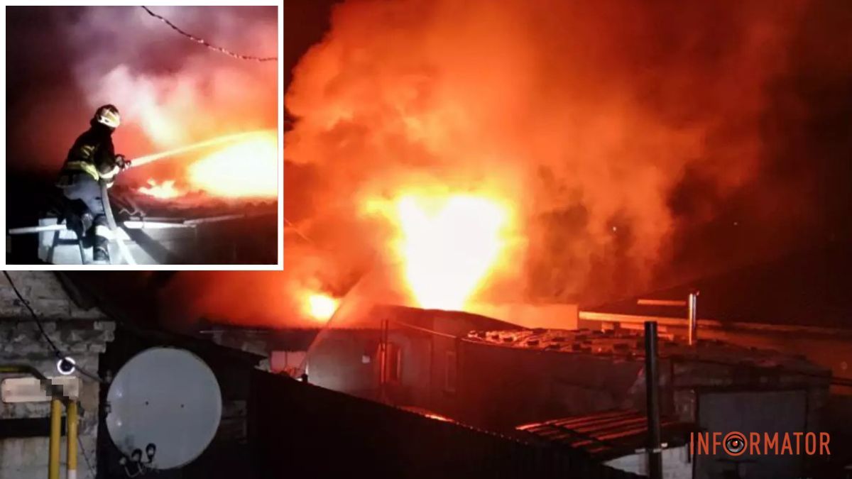 В Днепре на Каневской во время пожара спасли мужчину