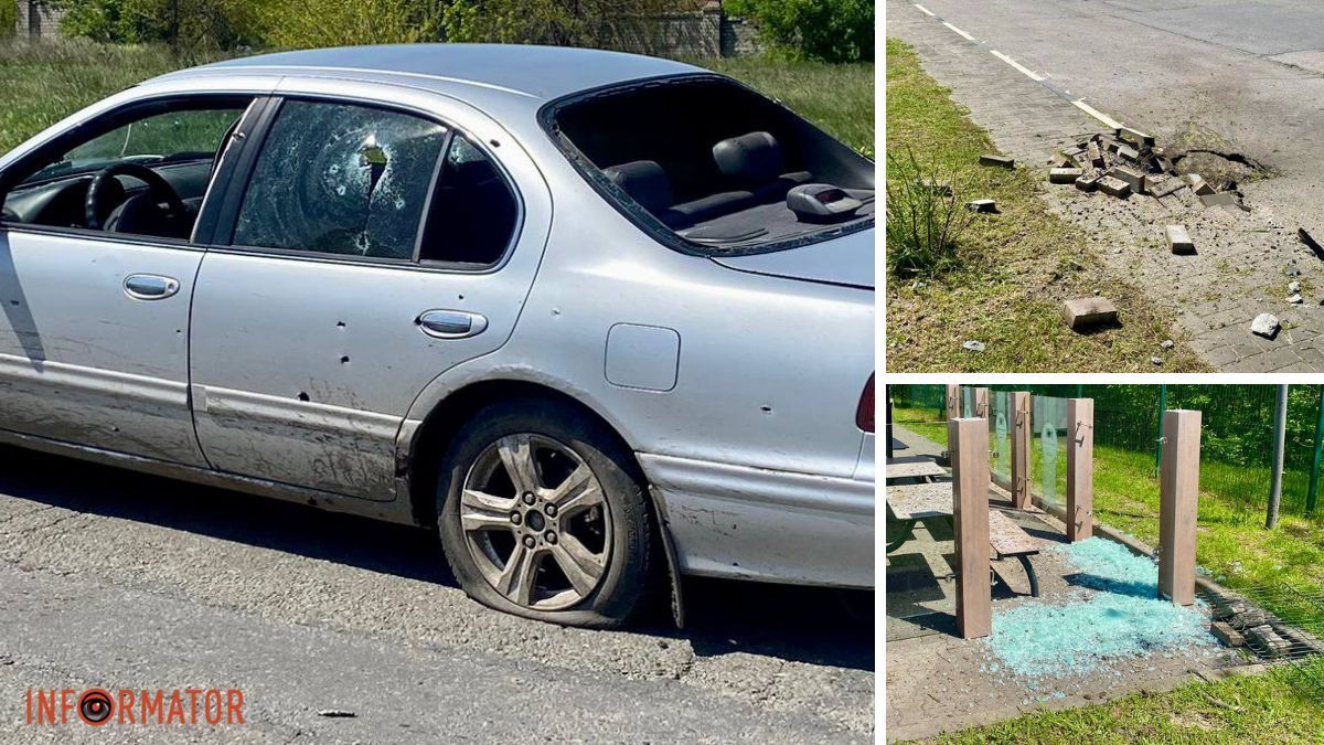 Изувечены АЗС и ранение мужчины: днем россияне обстреляли Никополь