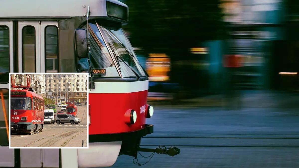 В Днепре в среду ряд трамваев закончит работу раньше