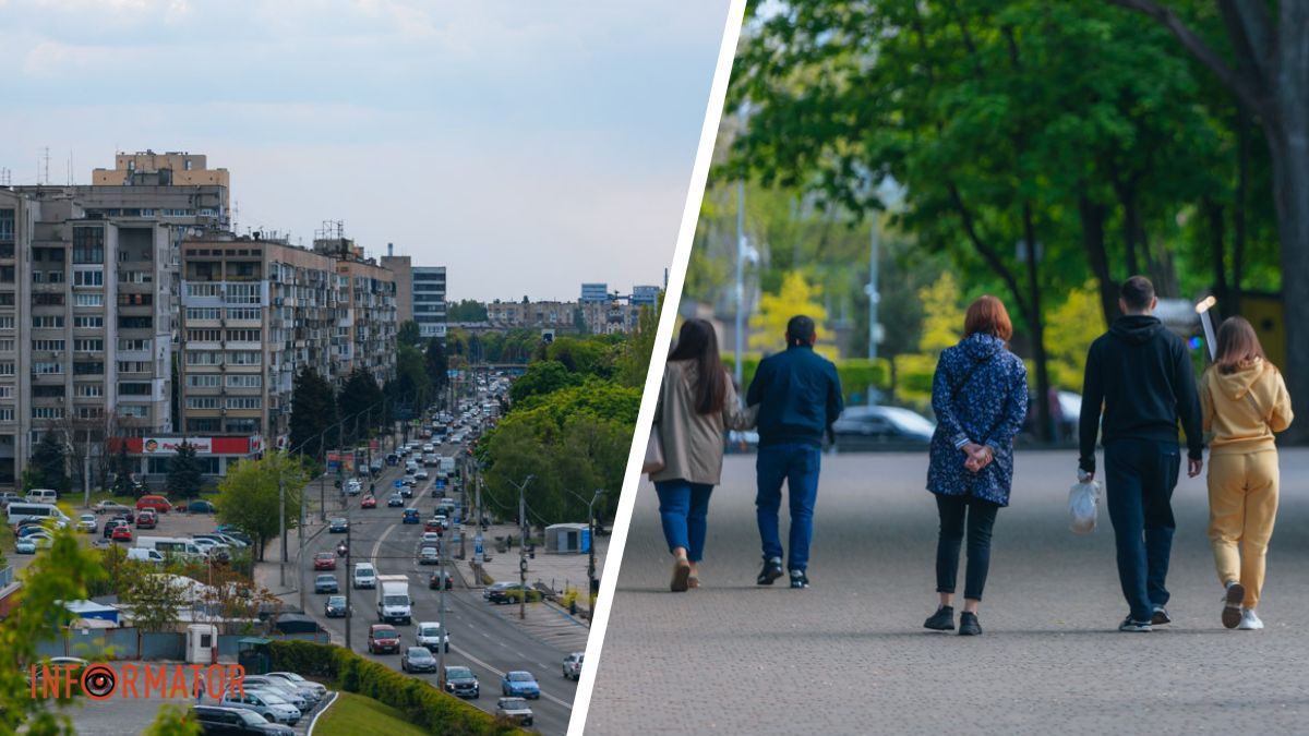 Знайди себе на фото: як виглядає хмарний день у весняному Дніпрі