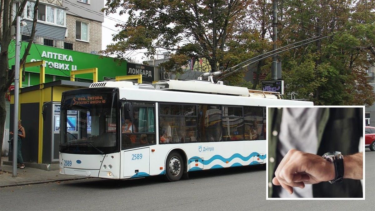 У Дніпрі у неділю тролейбус №5 закінчить роботу раніше