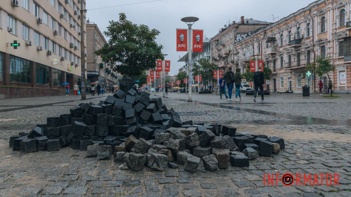 Готуйте підбори: у Дніпрі ремонтують Європейську площу