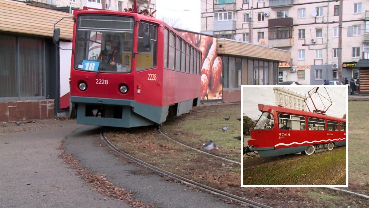 В Днепре в среду изменится работа трамваев №18 и №19