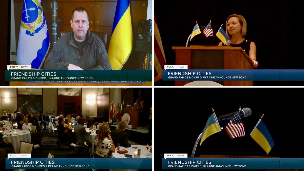 Альянс Міста Дружби: Гранд-Репідс (США) оголосив укріплення співпраці з Дніпром