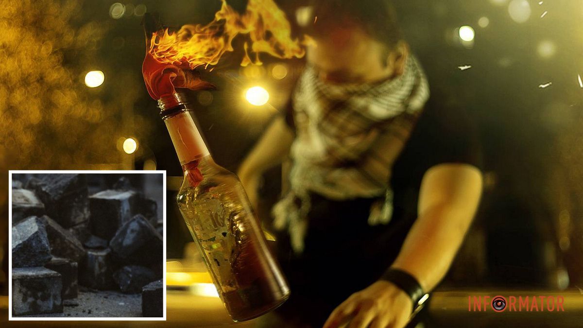 В Днепре в офис бросили "коктейль Молотова": комментарий полиции