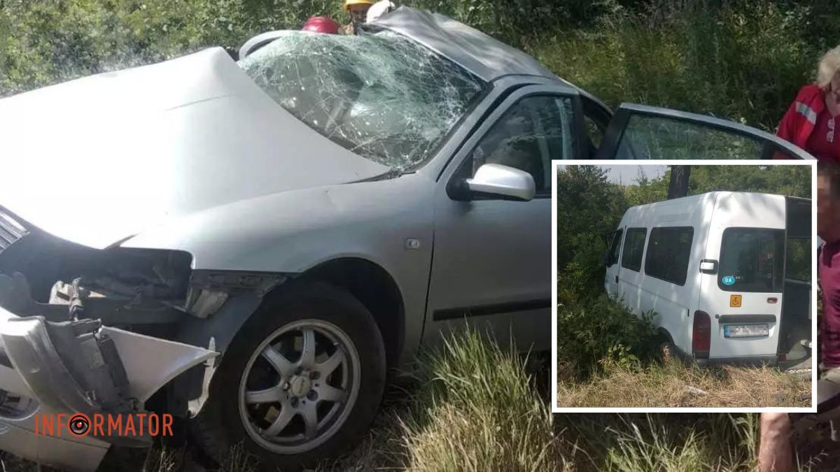 В Каменском районе микроавтобус Renault столкнулся с Seat: погибла женщина, ребенок — в тяжелом состоянии