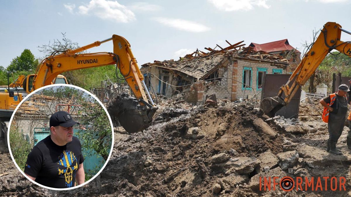 Филатов: «в частном секторе, куда попала ракета рф, работают все городские службы, пострадавшим выплатят помощь»