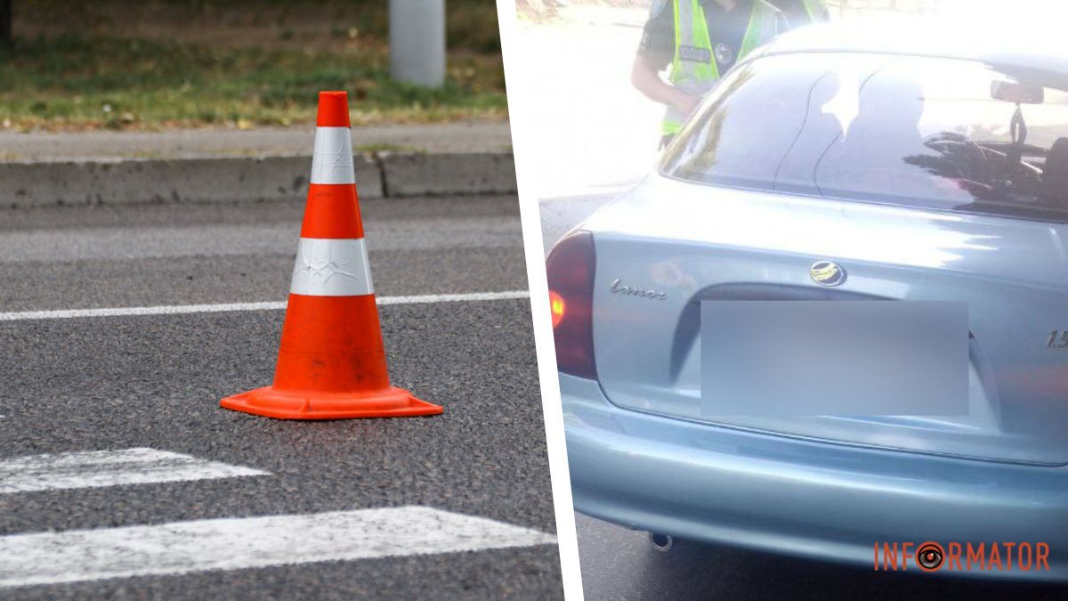 В Днепре на Калиновой Daewoo чуть не сбил мужчину с ребенком на пешеходном переходе: какое наказание ему грозит