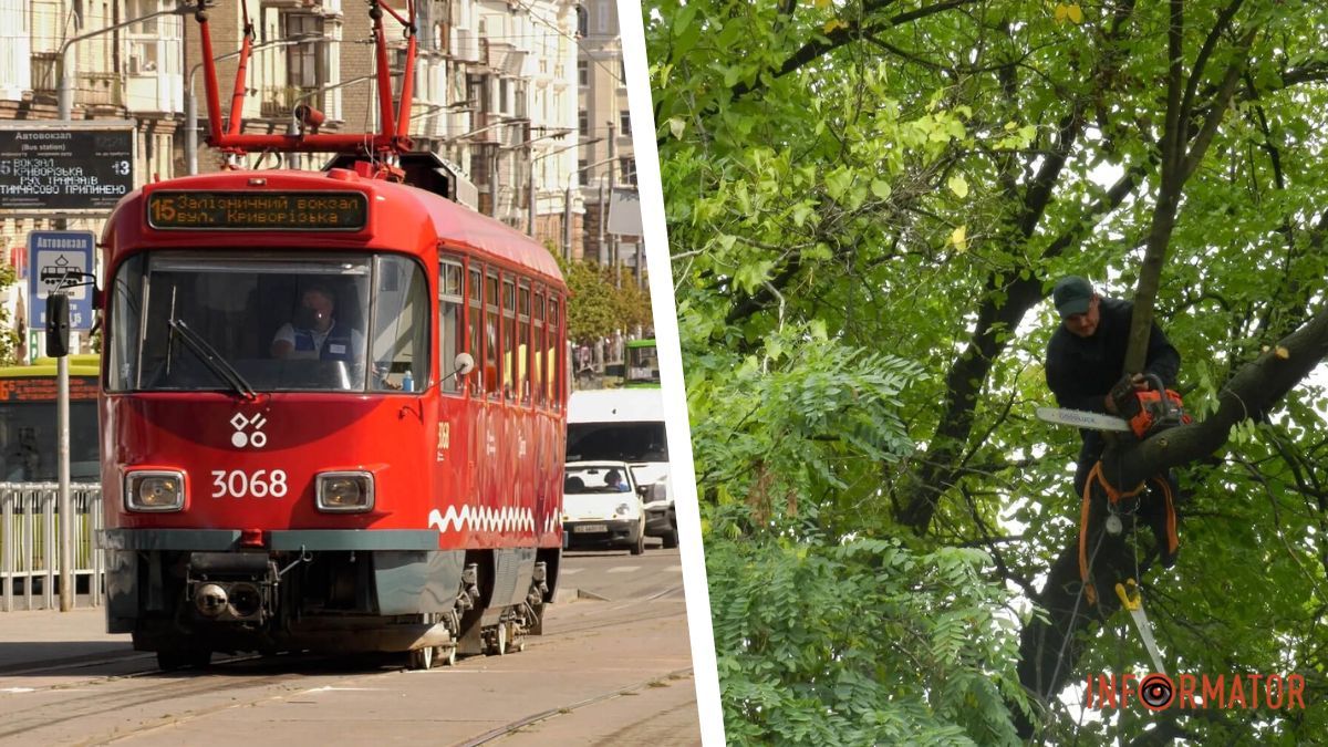В Днепре 27 июня временно не будет работать трамвай №15