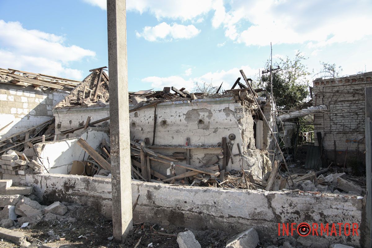 Один дом разрушен до основания