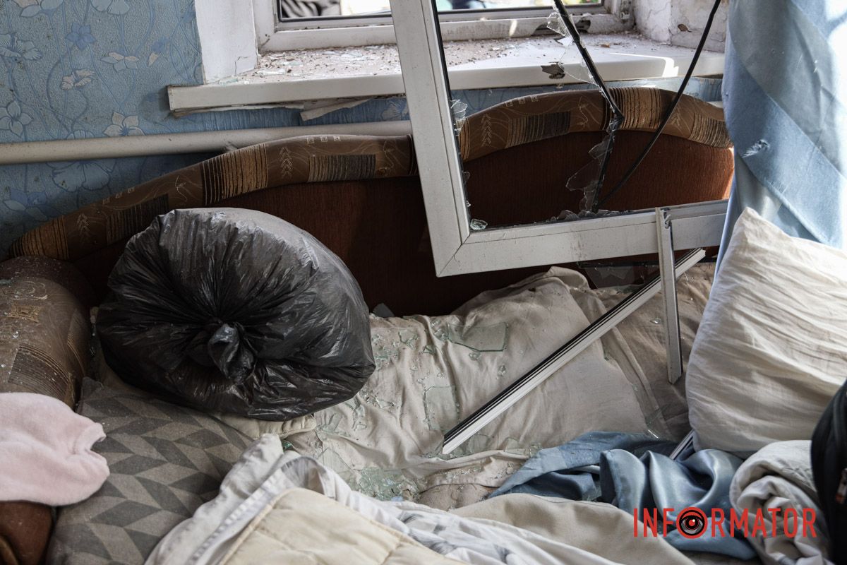 К счастью, ребенок был в другой комнате