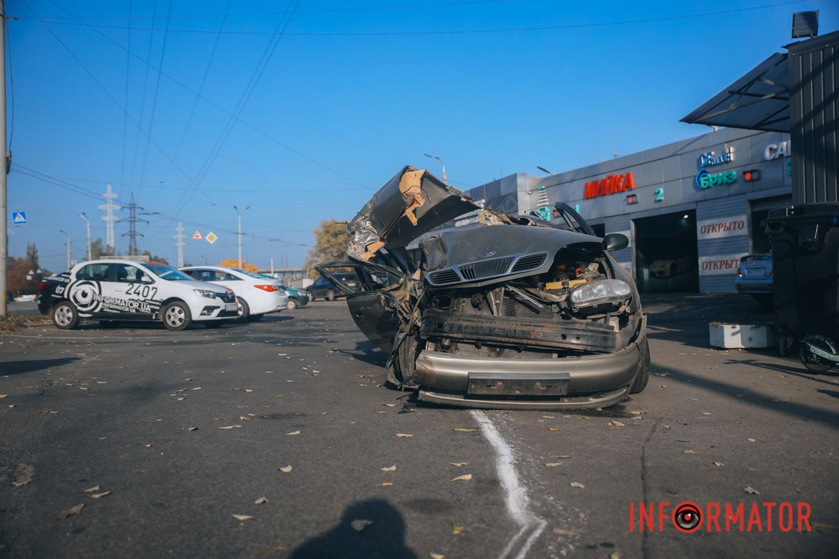 ДТП на Сечеславской Набережной