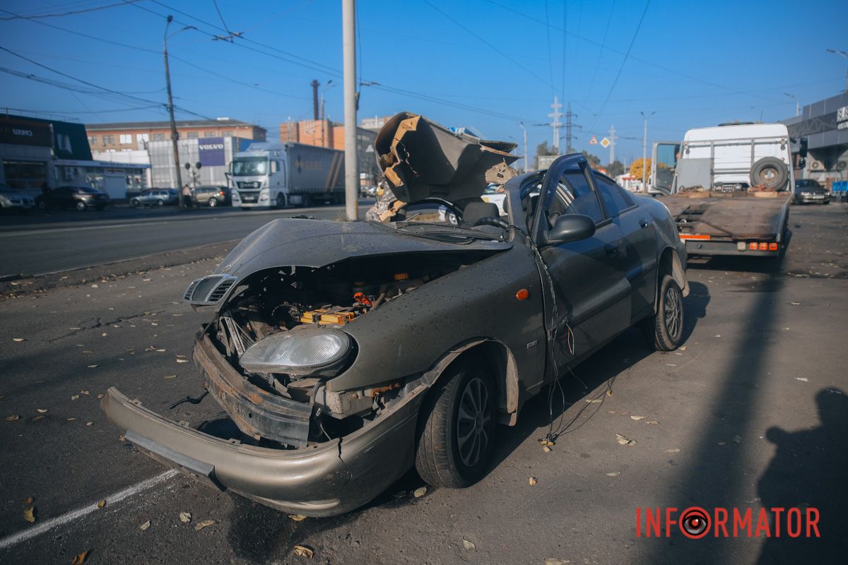 Daewoo врезался в MAN