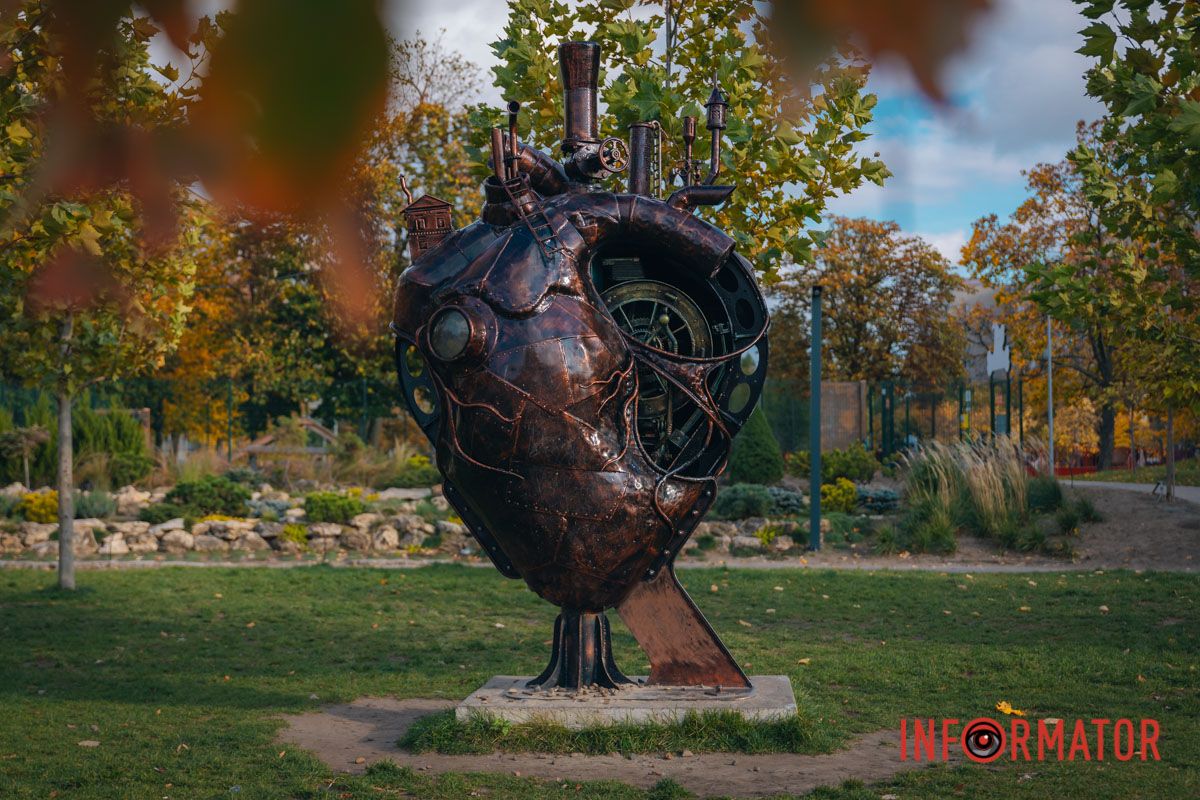 Серце у стилі стімпанк