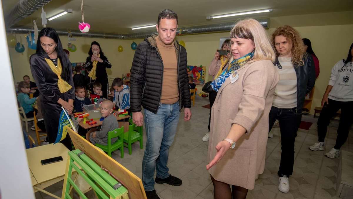 У Кам’янському привели до ладу укриття дитячого садочка №28