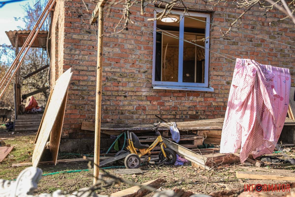 У будинку знаходились троє дітей