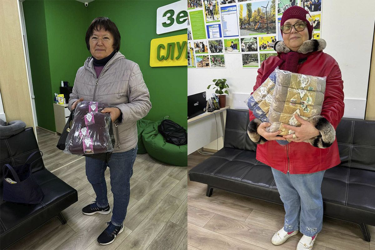 В'язатимуть теплі шкарпетки для бійців Збройних Сил України 