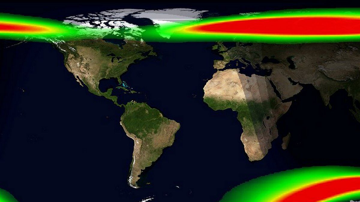 Карта полярного сияния 5 ноября