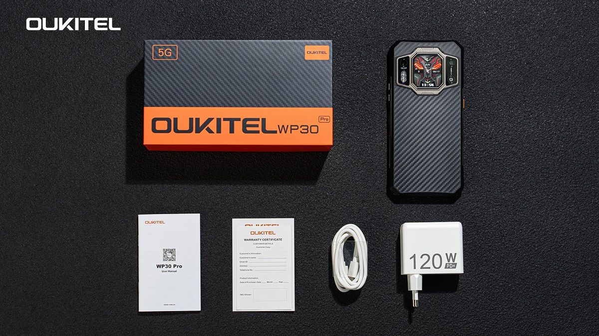 WP30 Pro имеет быструю зарядку мощностью 120 Вт WP30 Pro имеет быструю зарядку мощностью 120 Вт