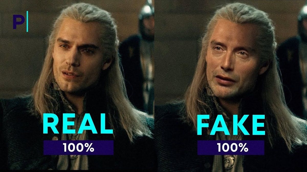 Пример применения технологии дипфейка