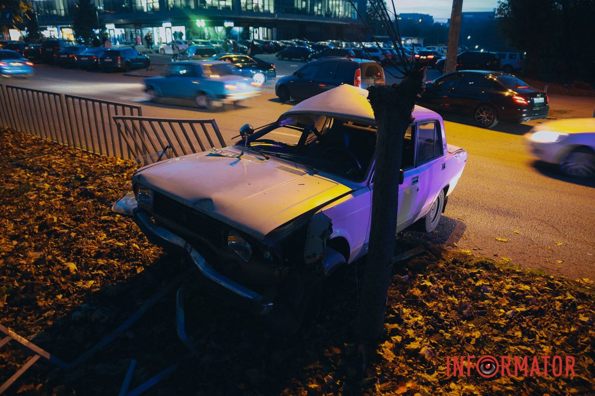 Водій не впорався з керуванням