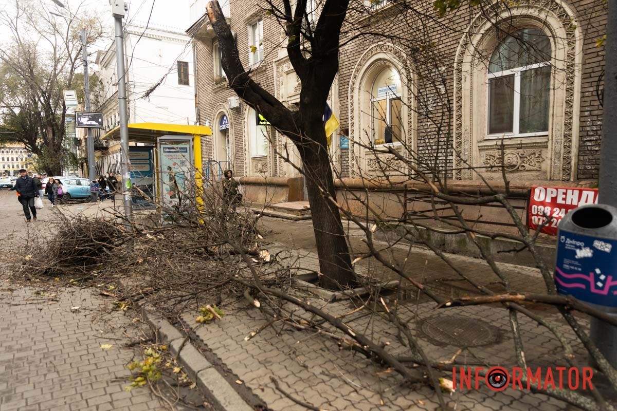 Падають дерева