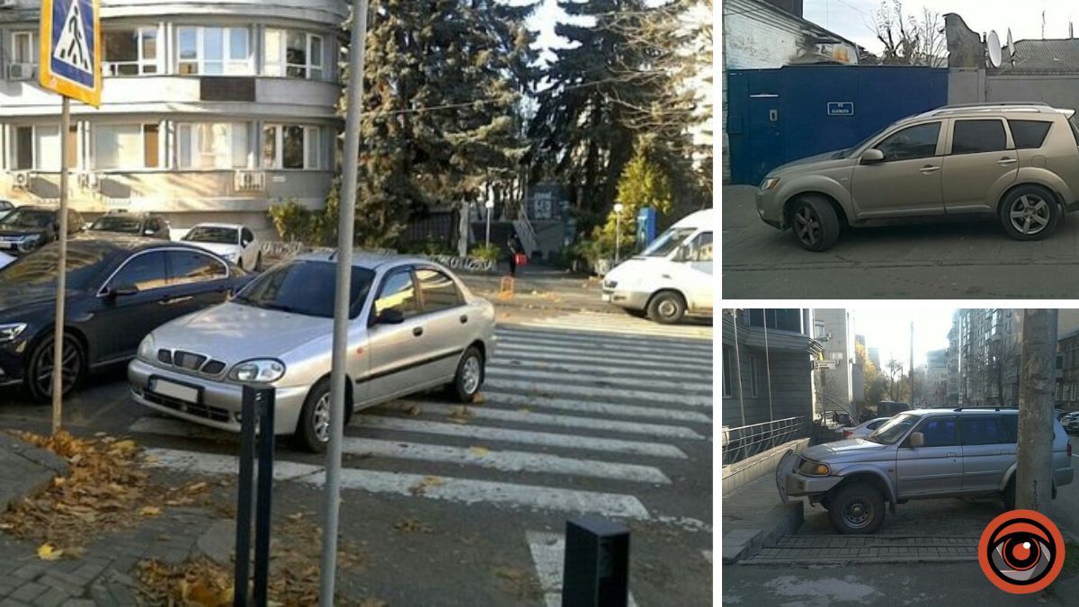 За порушення — штраф: у Дніпрі борються з “королями паркування”