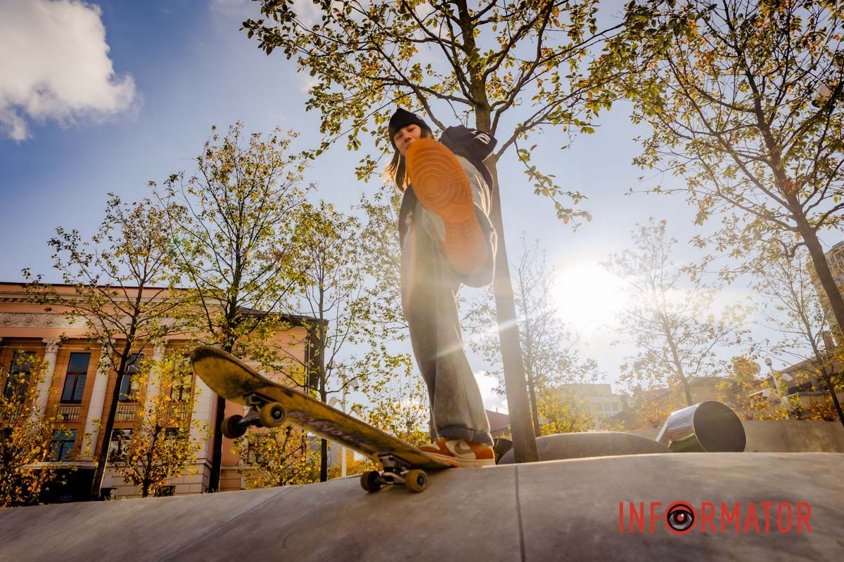 Заметили здесь уже и скейтеров