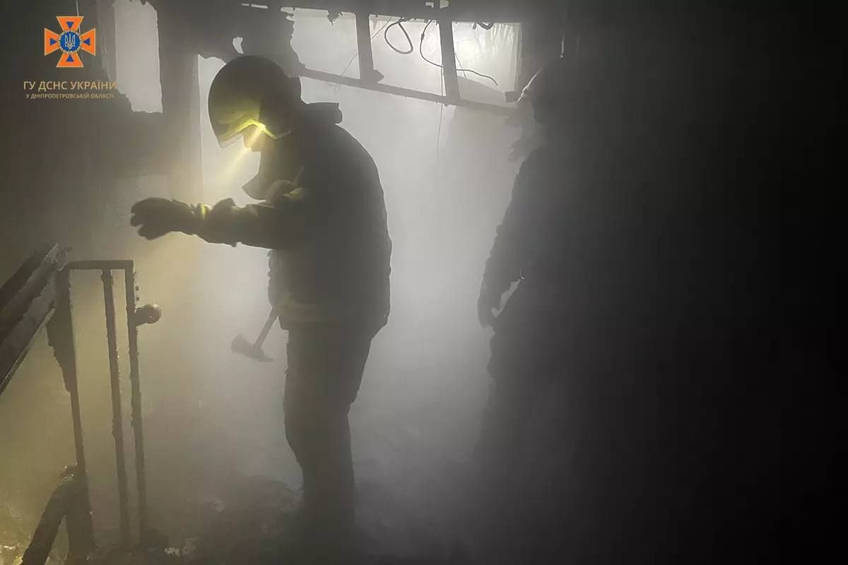 Площа пожежі - 20 квадратних метрів