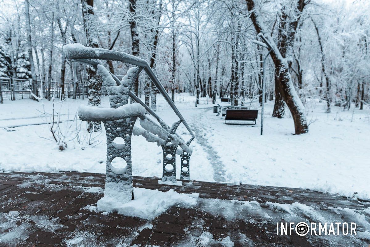 Свежий слой снега