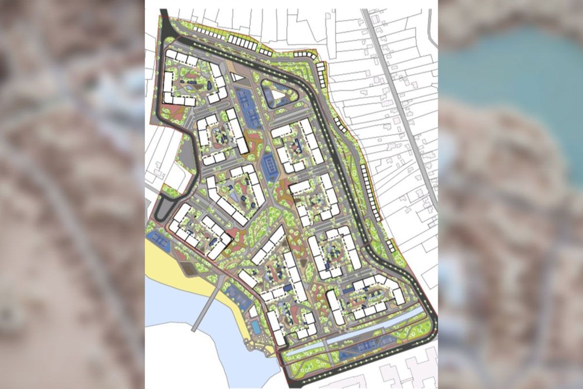 Проезд рассчитывают только со стороны магистральной дороги вокруг