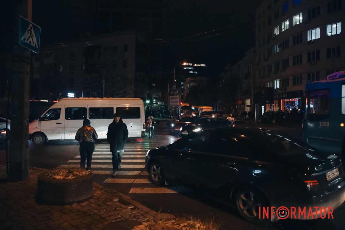 Затор в направлении Сечеславской Набережной