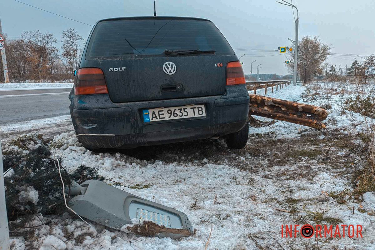 В среду, 22 ноября, на Полтавском шоссе произошла авария