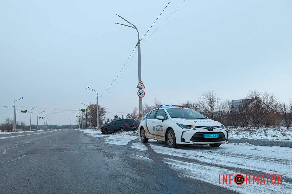 На место приехали патрульные