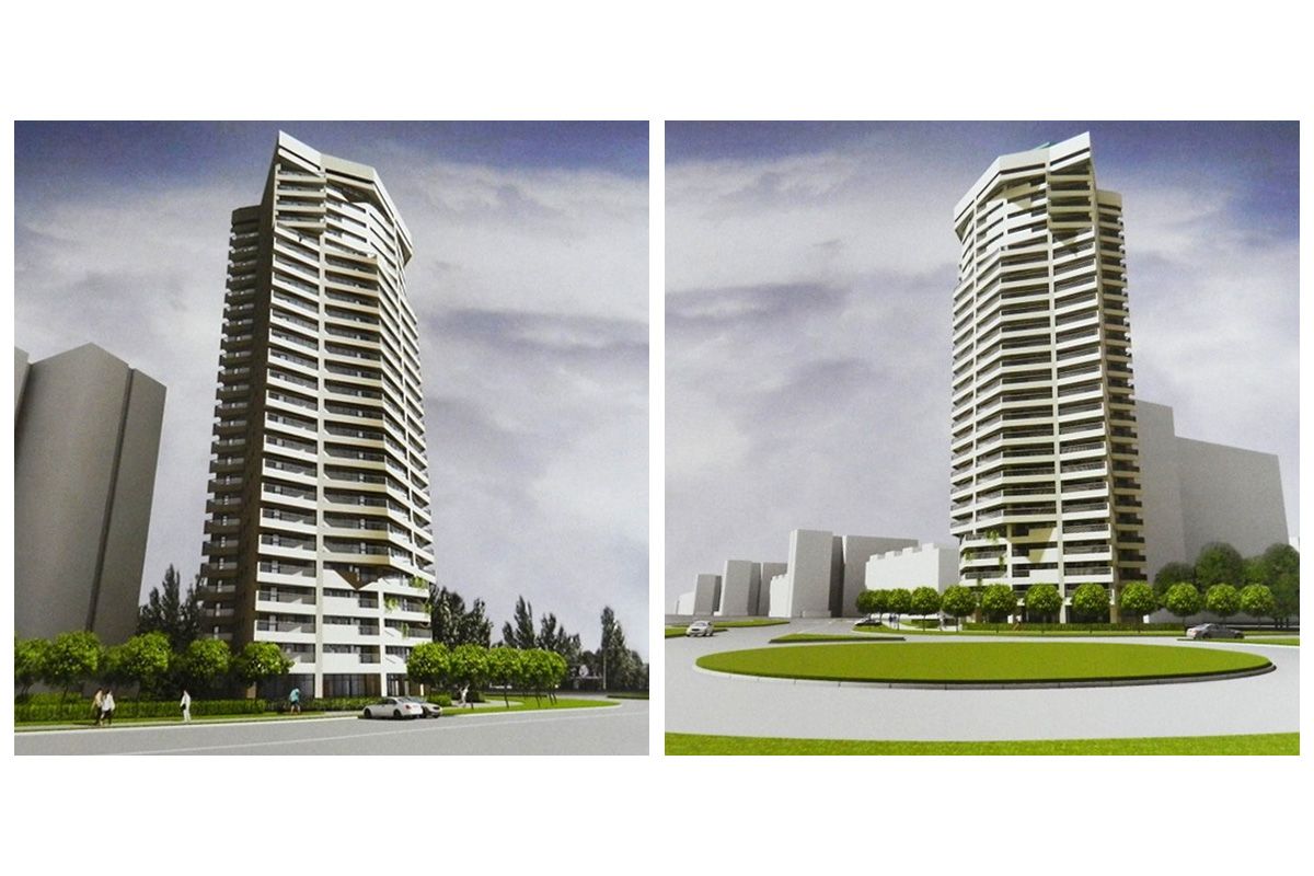 Градостроительный расчет 25-этажки высотой в 73,2 метра Градостроительный расчет 25-этажки высотой в 73,2 метра