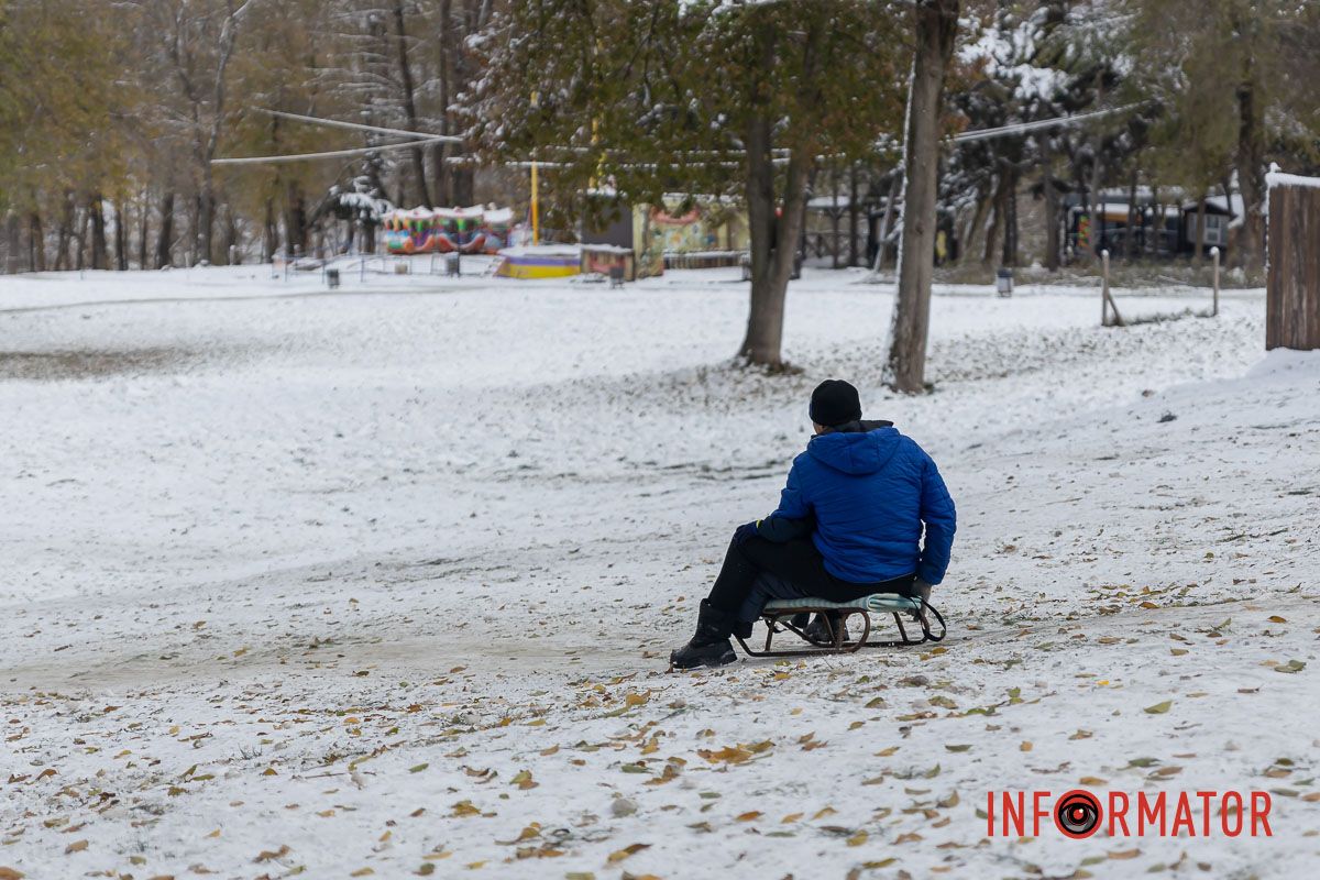 Чоловік катався з дитиною
