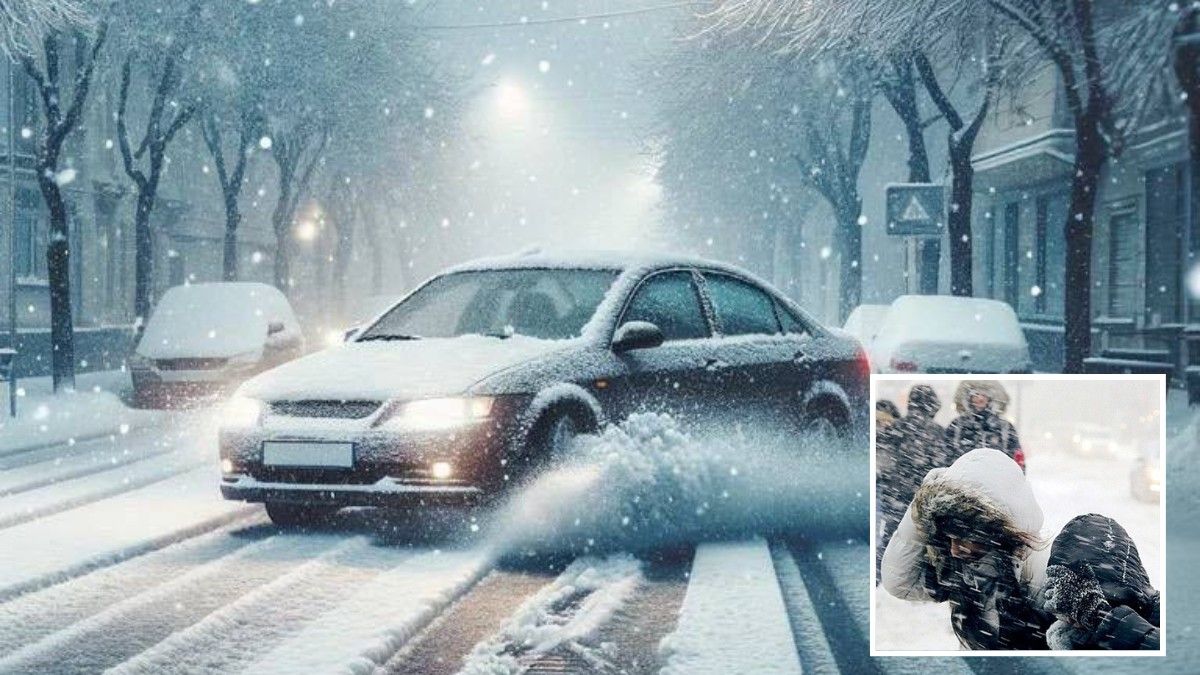 Ожеледиця та хуртовина: у Дніпрі та області погіршиться погода