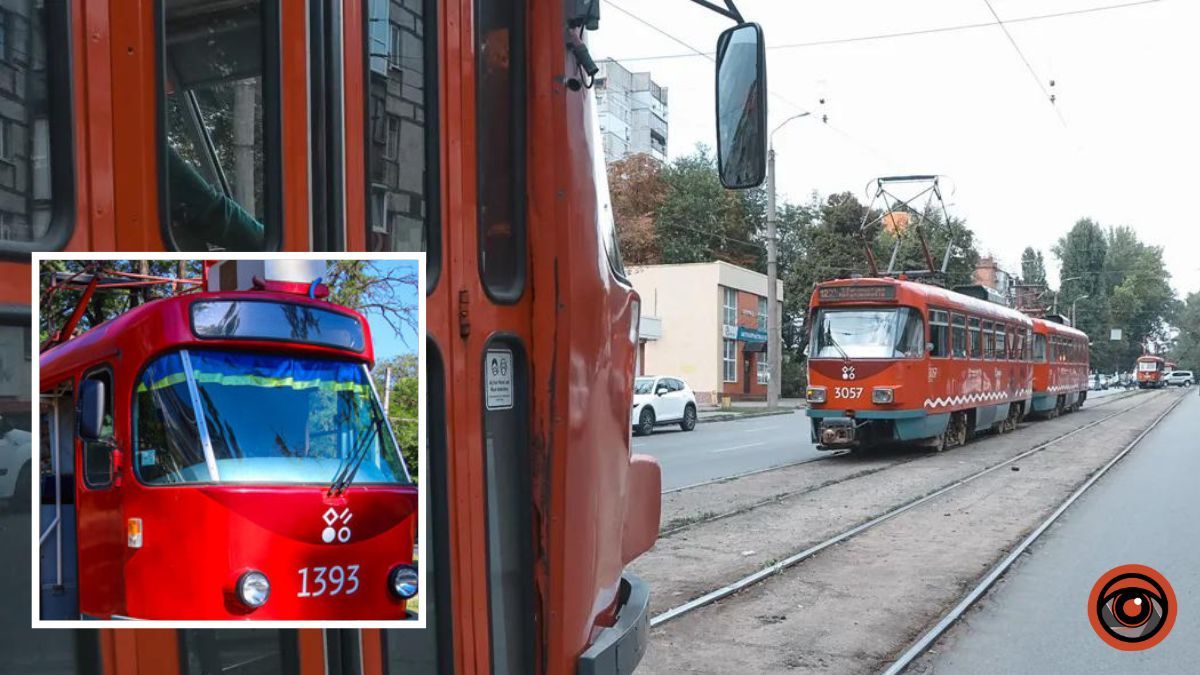 В Днепре в пятницу изменится движение трех трамвайных маршрутов