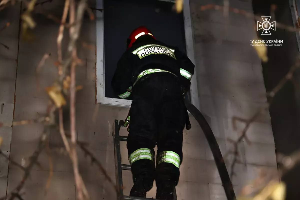 30 листопада на вулиці Автозаводській сталася пожежа