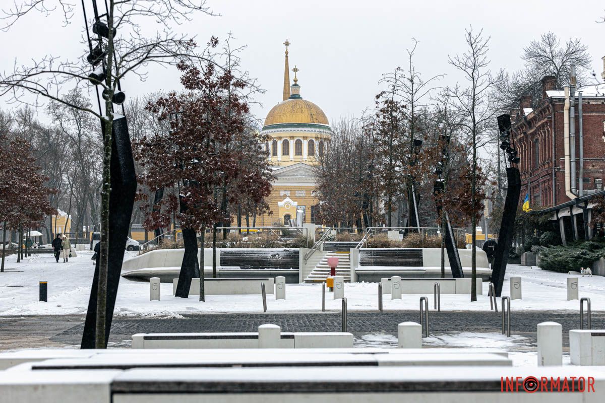 Вулиця Шевченка під снігом зачаровує