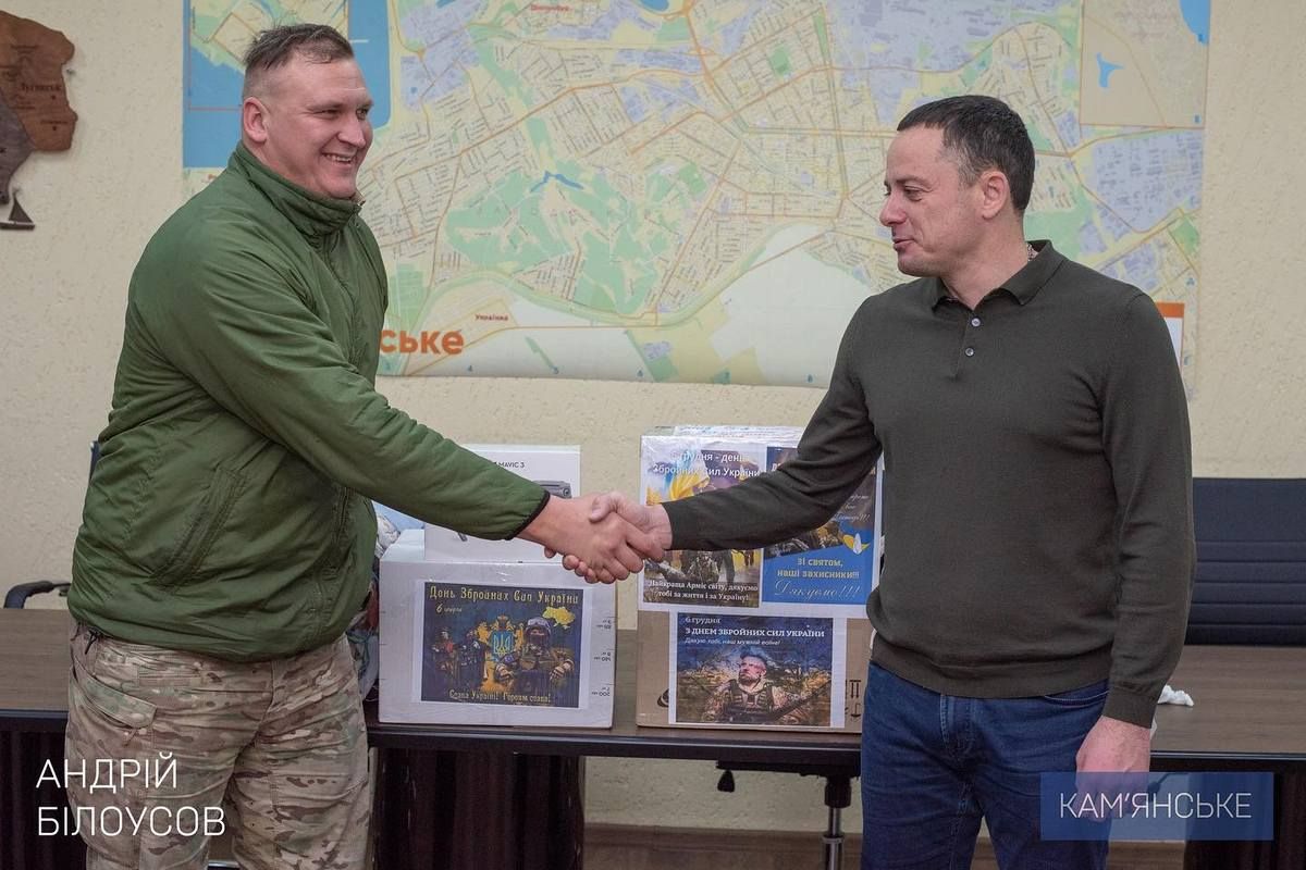 Передали военным оборудование на общую сумму 1 миллион гривен