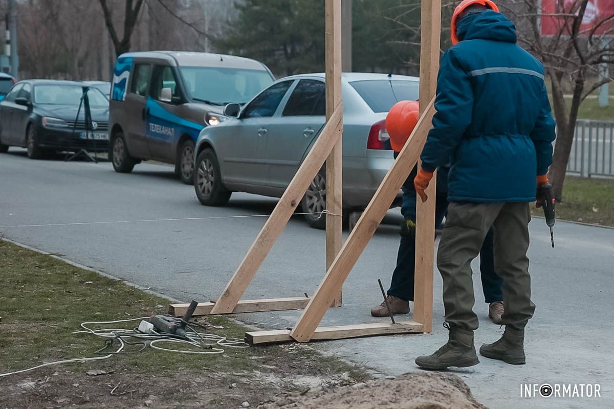 Продолжаются подготовительные работы