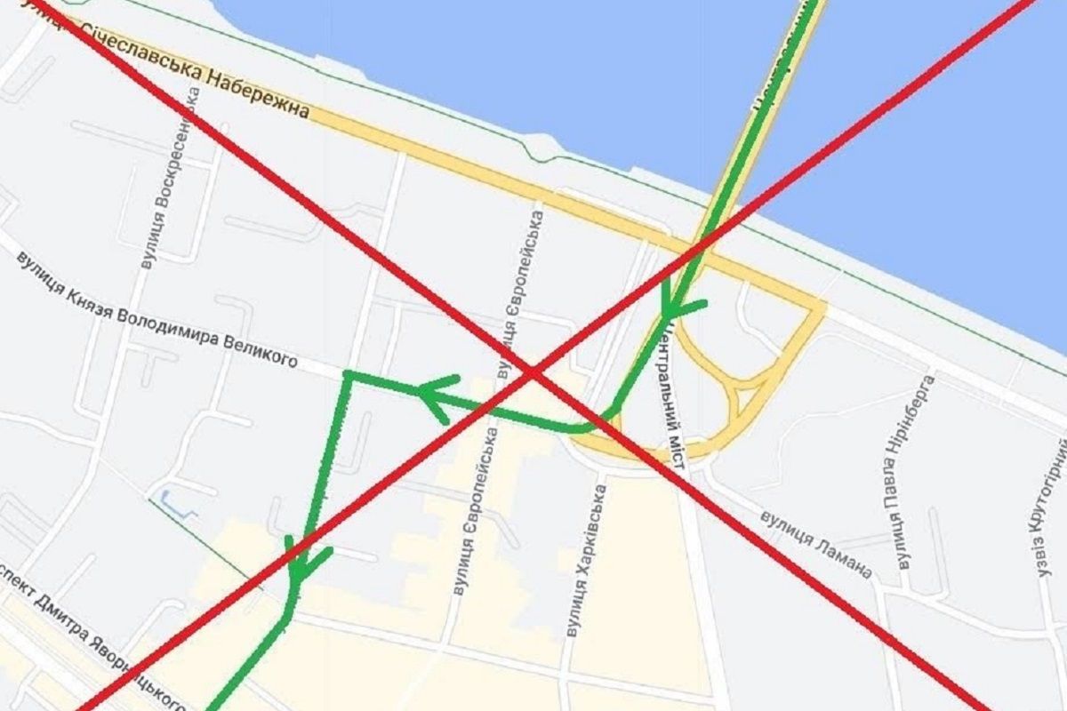 Временную схему движения отменили