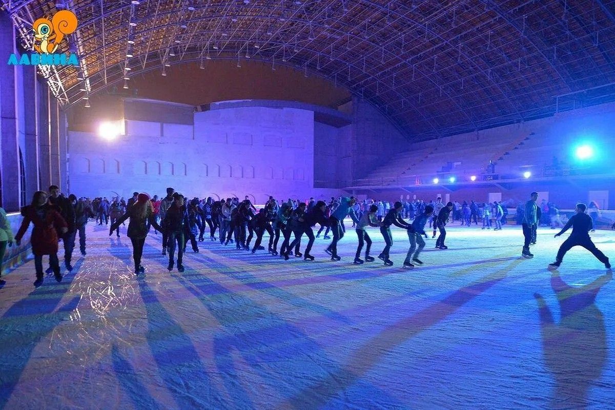 Каток в парке развлечений «Лавина»