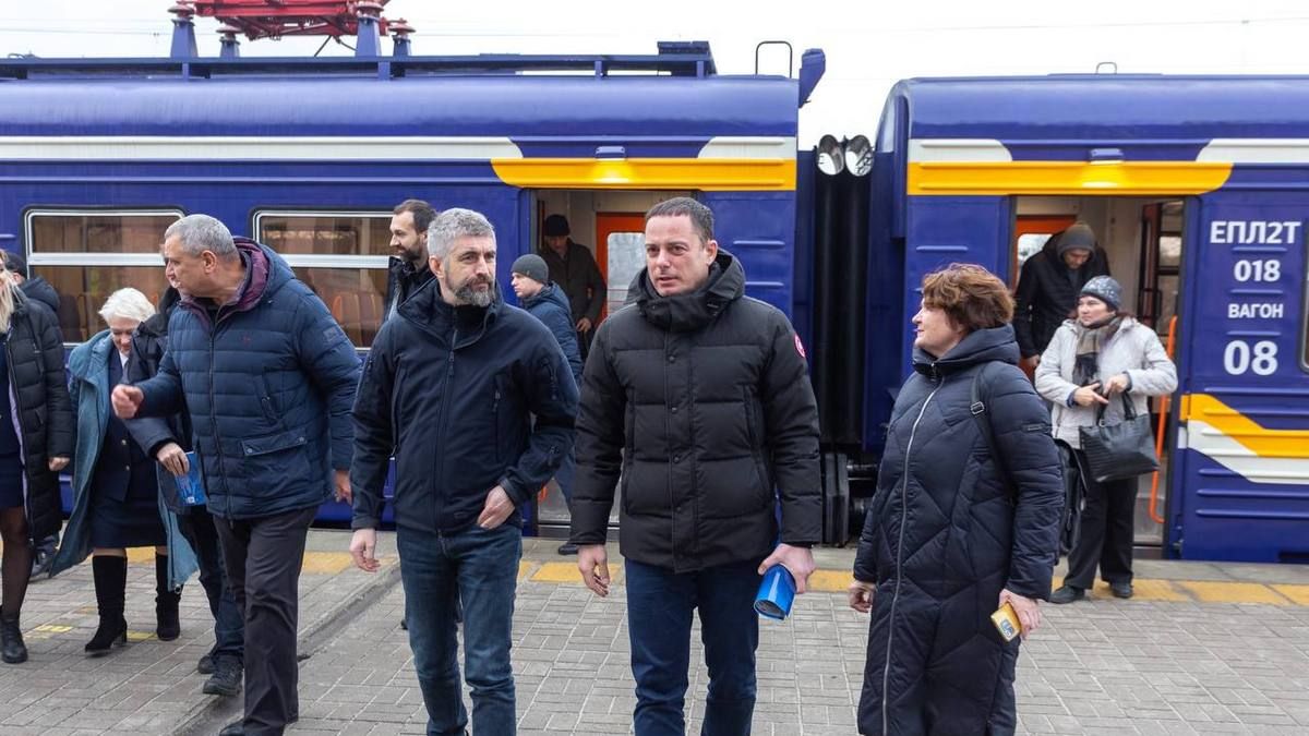 Електропоїзд Dnipro City Express здійснив перший рейс з Кам’янського