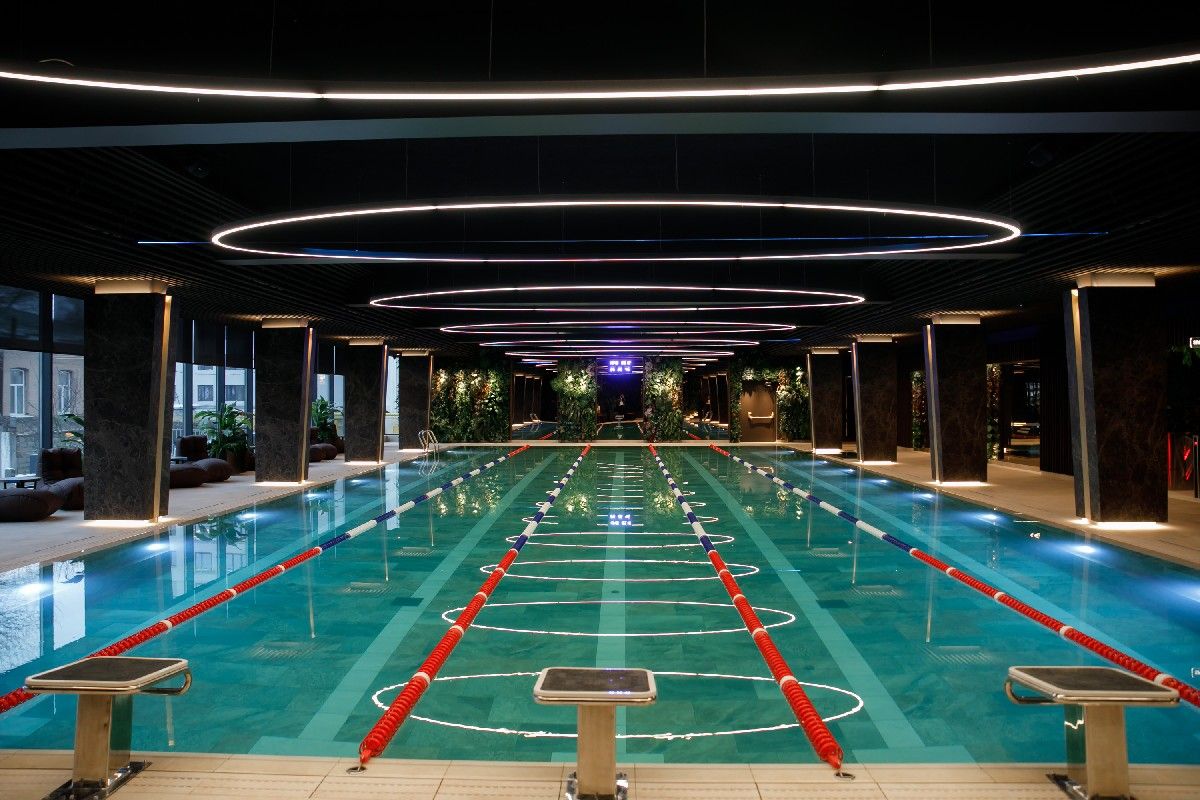 Бассейн длиной 25 метров Бассейн длиной 25 метров