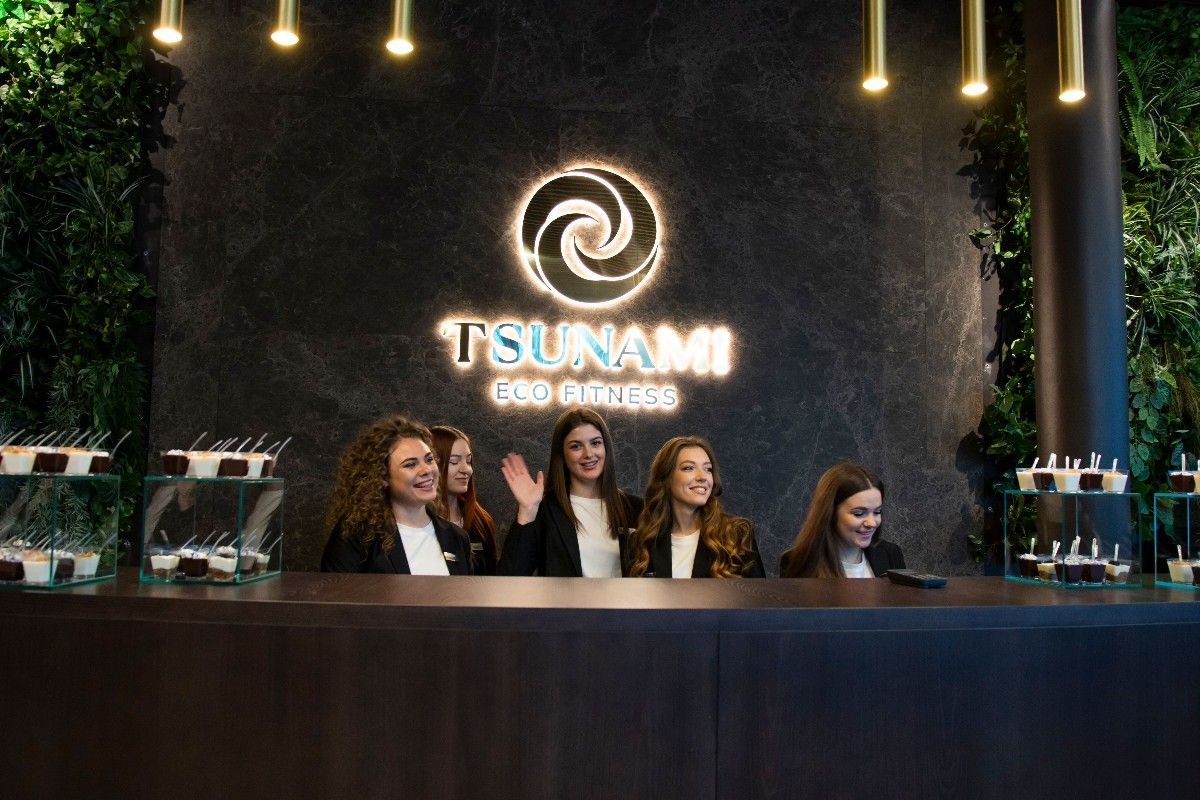 Фитнес-пространство Tsunami работает на качество сервиса