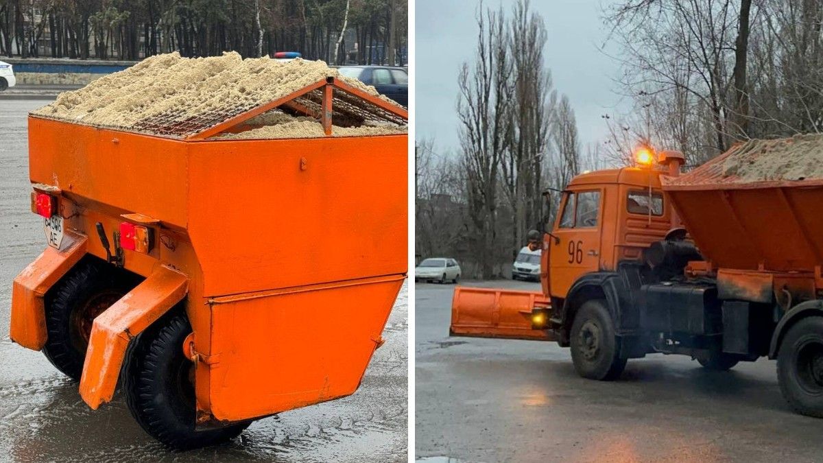 Мокрый снег в Днепре: водителей просят не выезжать без надобности