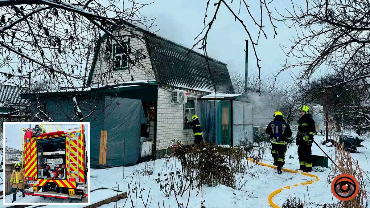 У Дніпровському районі в будинку знайшли обгоріле тіло чоловіка